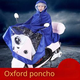 Motorcycle raincoat outdoor riding thickened adult poncho bike battery car raincoat wholesale raincoat women rain et L230620
