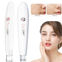 Face Care Devices Wireless Electric Micro Needle Beauty Apparatus Auto Injection Deep Hydration Nutri Pen Derma Home Use Equipment 230712