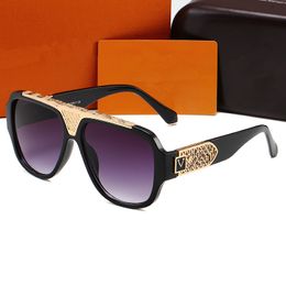 Luxury circular designer sunglasses men fashionable metal frame cat eye sunglasses brand UV400 outdoor Polarised goggles with box
