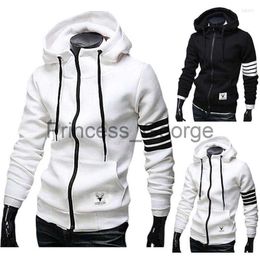 Men's Hoodies Sweatshirts Men's Hoodies Men Male Spring Autumn Hooded Sports Coat Fashion Solid Colour Slim Men's Sweatshirt Sudaderas Con Capucha Moletom x0713