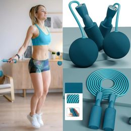 Jump Ropes Cordless Rope Training Gym Sports Fitness Adjustable Exercise Rapid Speed Skipping Equipment For home 230712
