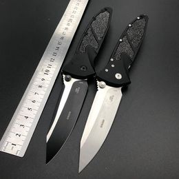 Outdoor Folding Microth160A Pocket knife Aviation Aluminium Handle 204P Steel knife Back Matte Camping EDC Kitchen Knife Tool284u