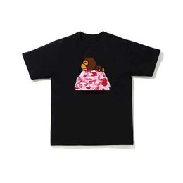 2023 Womens mens designer T shirt Baggy Fat Edition 100% cotton summer camo breathable multi-functional high street trend T-shirt bathing ape