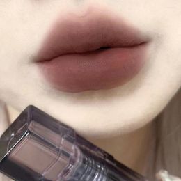 Lip Gloss Chocolate Matte Punk Dark Brown Liquid Lipstick Mist Velvet Tint Waterproof Long Lasting Glaze Makeup For Girl