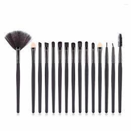 Makeup Brushes 15Pcs Brush Kit High Quality Professional Cosmetic Set Powder Foundation Eyeshadow Eyeliner Lip Artist Tool