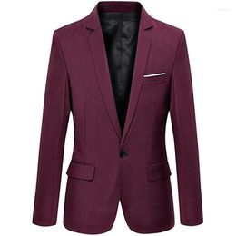 Men's Suits Spring Autumn Blazers Men Fashion Slim Casual Business Handsome Brand Tops