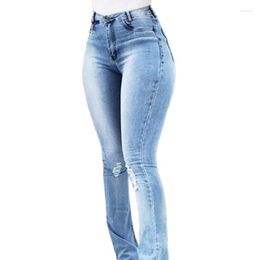 Women's Jeans Slim With Micro-trumpet Shaping Pants For Women Tummy Control Slimming Panties A Flattering Look Waist Tightening