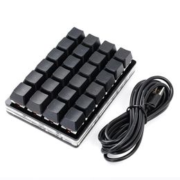 Keyboards Mini USB Custom Mechanical Keyboard 2 3 4 6 9 12 16 24 Keys Gaming Sayo Device Shortcut Programmable Keypad Macro 230712