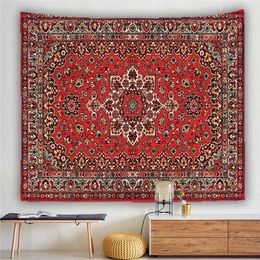 Tapestries Bohemian Ethnic Style Tapestry Wall Hanging Room Cloth Abstract Geometric Tapestrys Rug Hippie Sheets Yoga Mat Home Decoration