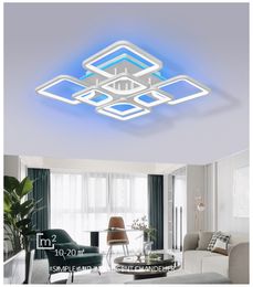 Ceiling Lights Chandelier with Remote Backlight Individually Controlled Led Chandeliers App Ceiling Lamp White Pendant Lighting