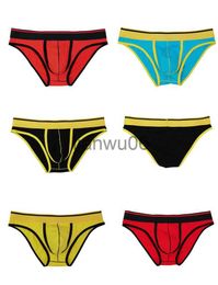 Underpants Hot Sale Men Underwear Briefs Cotton Breathable Male Panties Cueca Tanga U Pouch Comfortable Underpants Slip Homme J0713
