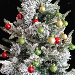 Party Decoration 49pcs 3cm Glitter Christmas Tree Balls Baubles Xmas Hanging Ornaments Home Year Garden Door 2024 Navidad