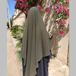 Ethnic Clothing Muslim Long Khimar Islamic Prayer Garment Hijab Women Ramadan Niqab Arab Turban Namaz Burka Musulman Eid Jilbab Djellaba