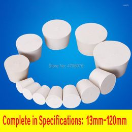 Solid Rubber Stopper For Tube Bottle Cover Perforated Bung Closing Plug Sealed Lid Cap Wine Corks 13-46mm