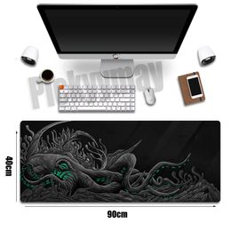 Octo Mouse Pads Japanese Style Gaming Mousepad Gamer Mouse Mat Keyboard Mats Desk Pad Mousepads XXL 90x40cm For Computer
