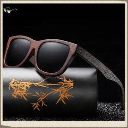 Sunglasses Vintage Wooden Fashion Bamboo Wooden Sunglasses Handmade Polarised Mirror Coating Lenses Eyewear Sunglasses for Men 230712