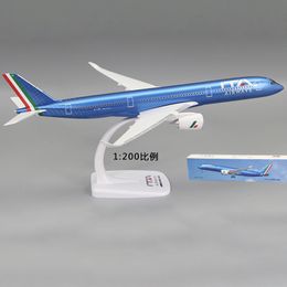 Aircraft Modle 1200 Scale A350 A350900 Italy ITA Airline Plastic ABS Assembly Plane Model Airplanes Toy For Collection 230712