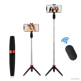 Selfie Monopods Y9 Bluetooth 4.0 Adjustable Selfie Stick Phone Holder Tripod for Live Streaming YouTube R230713