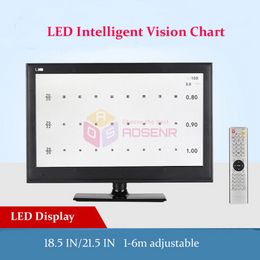 18.5" -21.5'' LED Display MICRO Eye Chart Projector 1-6m Optometry LED Intelligent Vision Chart Led Visual Acuity Testing Chart