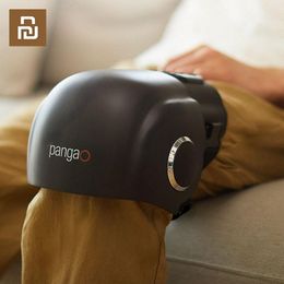 Leg Massagers Youpin Pangao Intelligent Knee Massager Air Pressure Massage Infrared Heating Vibration Physiotherapy Instrument For Pain Relief 230712