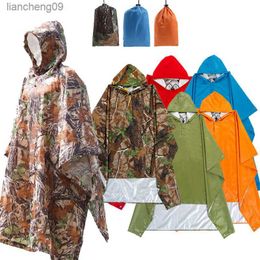 3 in 1 Waterproof Adult Long Raincoat Women Men Rain Coat et Hooded Poncho for Outdoor Hiking Travel Fishing Rainwear Suit L230620