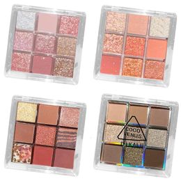 Eye Shadow Eyeshadow Palette Glitter Long Lasting Shades Waterproof High Pigmented Professional Makeup Shimmery Colored Shadows 230712