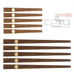 Wall Clocks 5 Sets Wooden Clock Hands Pointers Plate Movement Supplies Sports Accessories Mute DIY Parts Durable Alarm