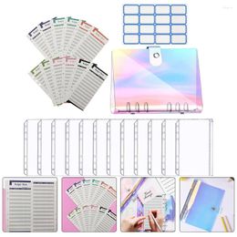 Gift Wrap Excel Budget Binder Stickers Money Recording Notepad Planning A6 Zipper Envelopes Papers