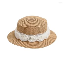 Wide Brim Hats Vacation Hat Handmade Panama Hepburn Style Surprise Gift For Girlfriend 57BD