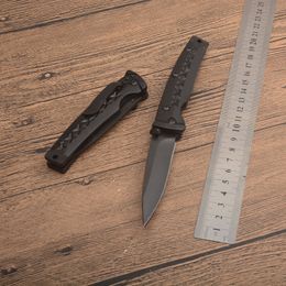 1Pcs G8138 Survival Folding Knife 8Cr13Mov Black Oxide Blade Aluminium Alloy Handle Outdoor Camping Hiking Fishing EDC Pocket Folder Knives