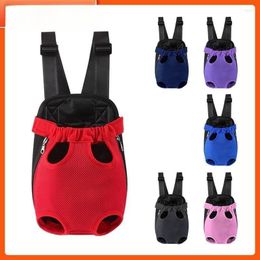 Dog Car Seat Covers Pet Backpack Summer Cat Breathable Large Capacity Outgoing Portable Shoulder Chest Bag Supplies