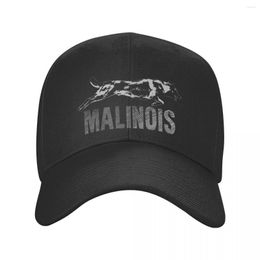 Ball Caps Belgian Shepherd Malinois Baseball Cap Men Women Personalized Adjustable Adult Mechelaar Dog Dad Hat Outdoor Snapback