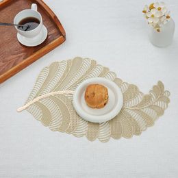 Table Mats Modern Placemat Lightweight Dining Waterproof Stain Resistant Mat Heat Insulation
