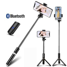 Selfie Monopods Wireless Bluetooth-compatible Selfie Stick for Monopod Tripod Foldable Handheld Shutter Remote Extendable Selfie Stick R230713