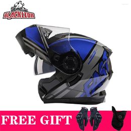 Motorcycle Helmets Men Wome Personalised Professional Full Face Helmet Safety Downhill Motocross Racing Modular Flip Up Casco Moto DOT