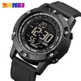 SKMEI 1762 100M Waterproof Digital Military Sport Men's Watches Count Down Men Wristwatches Electronic Clock 1793 Reloj Masculio