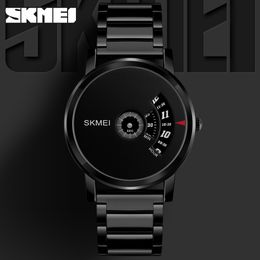 Skmei Luxus Marke Männer Uhr Edelstahl Männlichen Quarz Sport Uhr Männer Wasserdicht Casual Armbanduhren relogio masculino 1260