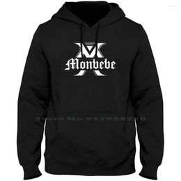 Men's Hoodies Monbebe Men Women Hoodie Pullover Sweater 6XL Big Size Cotton Nebula Tour Kpop 2023 Hop Op