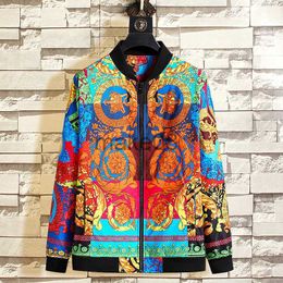 Men's Jackets 2022ss New Spring Autumn Brand Label Crown Print Jackets Outwear Bomber Designer For Men Luxury Punk Gothic Famous Casual Jacket J230713