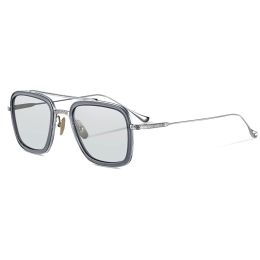 Pure Titanium Sunglasses Square Pilot Iron Double Bridge Camping Man Fashion Fishing Women Premium Golf Sun Glasses