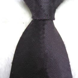 Men Fashion Classic Tie Mens 100% Silk Jacquard Necktie Letter Printed Design Ties Business Wedding Neckwear 7 5cm3140