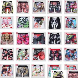 Underpants Designer Shorts Mens Boxer Underwear Sexy Under Printed Soft Boxers Breathable Branded Male Short With Bag Drop Delivery A Dhua1