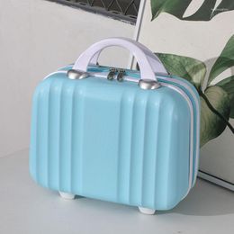 Suitcases Mini 14 Inch Travel Small Boarding Suitcase For Female Lightweight Women's Portable Hand Luggage Waterproof Storage Case