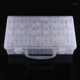 Diamond Painting Accessories 64 Grid Container Box DIY Diamond Embroidery Mosaic Tools Bead Transparent Plastic Drill Storage12867