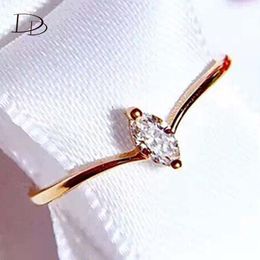 Cluster Rings DODO Fashion Jewellery Wave For Women Simple Design Girls Bague Femme Pierscionki Drop Dd507