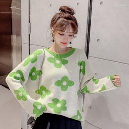 Women's Sweaters H9500 Autumn Korean Pullover Sweater Women Loose Long Sleeve All-match Knitted Student Girls College Casual Jumper Tops