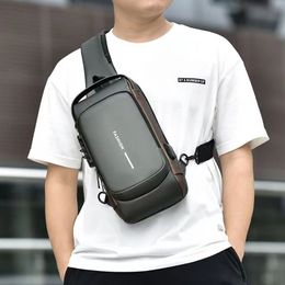 Waist Bags Home>Product Center>Men's multifunctional anti-theft>Men's cross body travel strap bag 230713