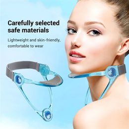 Breast Form Adjustable Neck Support Braces Decompressed Shaping Cervical Traction Collar Forward Posture Corrector Health Care Stretcher 230712