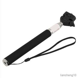 Selfie Monopods Portable Extendable Alloy Selfie Monopod Stick With Tripod Mount Adapter For Go Pro HD Hero 11 10 9 8 7 Sport Camera Accessories R230713