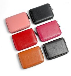 Evening Bags 20 Detents Cards Holders PU Business Bank Credit Bus ID Card Holder Cover Coin Pouch Anti Wallet Purses Man Belt